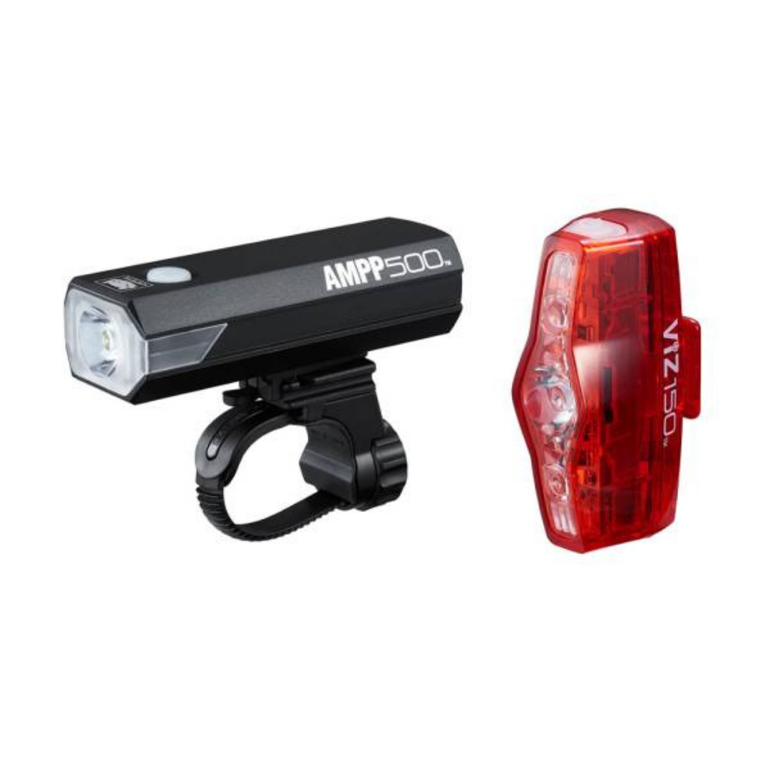 Comprar KIT LUCES CATEYE AMPP500/VIZ150 en BSJ Bikes 